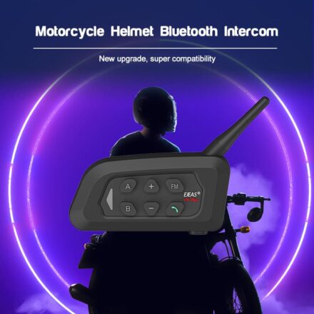 Ejeas V4 Plus Multi Rider Bluetooth Helmet Intercom - Ejeas India