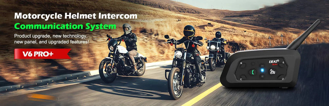 How a Helmet Intercom Enhances Your Motorcycle Adventures - Ejeas India