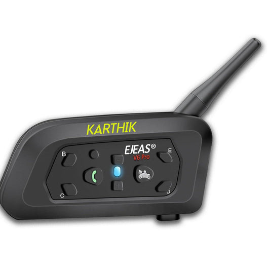 Customize Your Intercom With Name On Ejeas India V6 Pro Plus - Ejeas India
