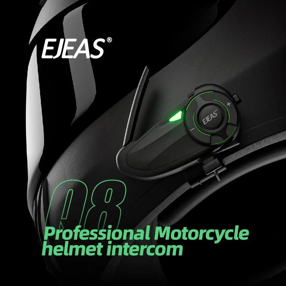 Ejeas Q8 5G Mesh Helmet Intercom - Ejeas India